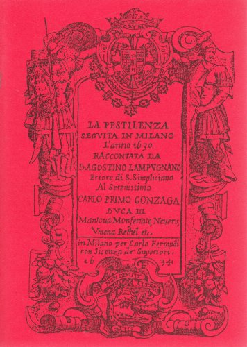 Beispielbild fr La pestilenza seguita in Milano l'anno 1630. zum Verkauf von FIRENZELIBRI SRL