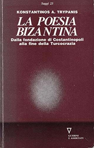 9788878021815: POESIA BIZANTINA