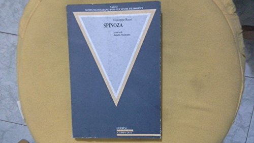 9788878024144: Spinoza (Saggi Ist. ital. per gli studi filos.)
