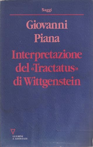 Beispielbild fr Interpretazione del Tractatus di Wittgenstein zum Verkauf von Moe's Books