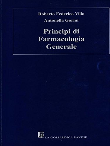 Beispielbild fr Principi di farmacologia generale zum Verkauf von medimops