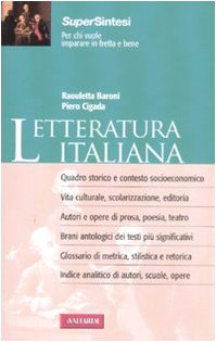 9788878871380: Letteratura italiana