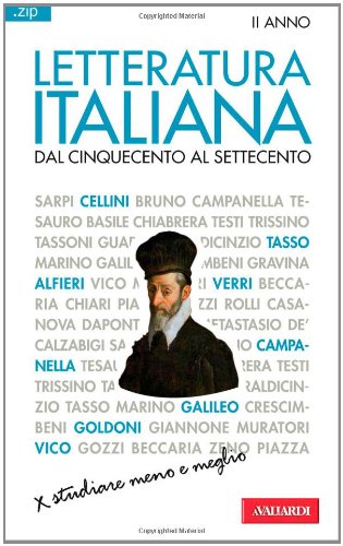 Letteratura italiana dal cinquecento al settecento - Piero Cigada