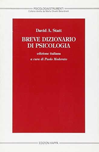 Beispielbild fr Breve dizionario di psicologia zum Verkauf von medimops