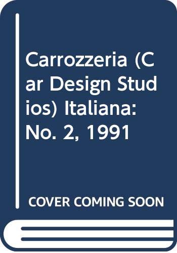9788879110464: Carrozzeria (Car Design Studios) Italiana: No. 2, 1991