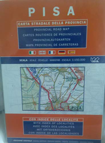 Beispielbild fr Provincial Map Pisa zum Verkauf von medimops