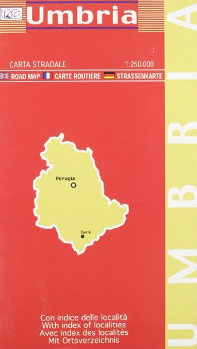 Stock image for Regional Map Umbria for sale by WorldofBooks