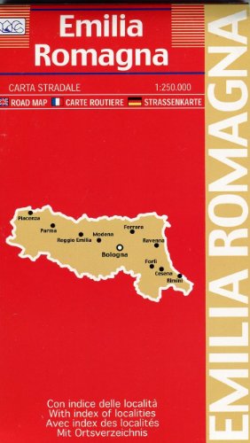 Stock image for Regional Map Emilia Romagna for sale by medimops