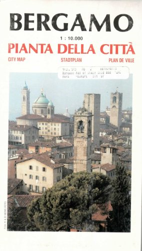 9788879140775: Bergamo. Pianta della citt 1:10.000: With Historical Notes and Tourist Info (Carte stradali)