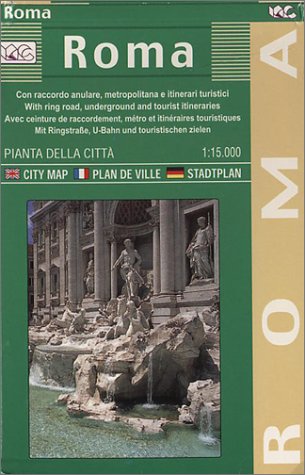 Stock image for Town Plan Roma (English and Italian Edition) for sale by Bank of Books