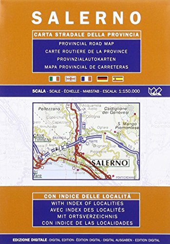 Stock image for Salerno Provincial Road Map (1:150, 000) for sale by medimops