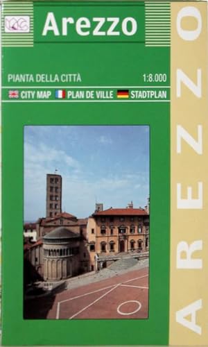 Beispielbild fr Arezzo. Pianta della citt 1:8.000 zum Verkauf von medimops