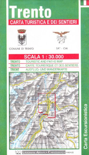 Beispielbild fr Trento Tourist Road and Footpath Map zum Verkauf von WorldofBooks