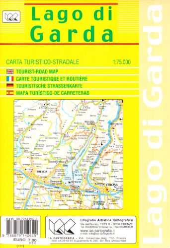 Stock image for Lago di Garda 1:100.000: Tourist Map for sale by medimops