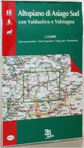 Beispielbild fr Altopiano DI Asiago Sud Con Valdastico e Valstagna: Walking Maps zum Verkauf von medimops