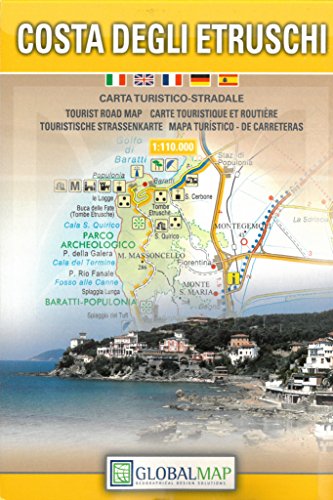 9788879148771: Costa degli etruschi 1:110.000