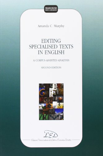 Imagen de archivo de Editing Specialised Texts in English. II ed. a la venta por libreriauniversitaria.it