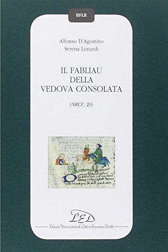 9788879166461: Il fabliau della Vedova consolata (Biblioteca filol. e ling. romanze)