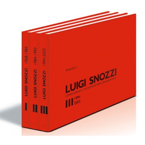 Stock image for Luigi Snozzi - Complete Works 1958-2003 (3 Volumes) for sale by GF Books, Inc.