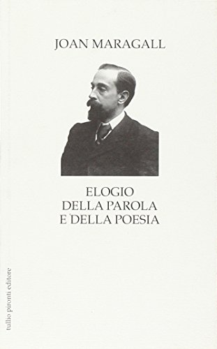 Imagen de archivo de Elogio della parola e della poesia a la venta por medimops