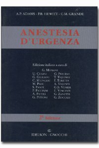 Beispielbild fr Anestesia D'urgenza zum Verkauf von libreriauniversitaria.it