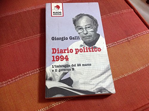 9788879530439: Diario politico 1994