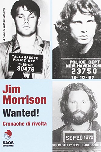 Stock image for Jim Morrison Wanted! Cronache di rivolta for sale by libreriauniversitaria.it