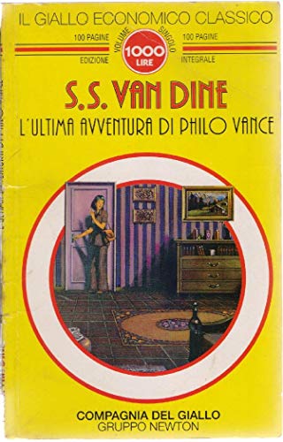 Stock image for L'ultima avventura di Philo Vance for sale by medimops