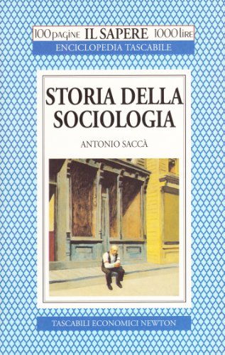 9788879838832: Storia della sociologia