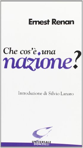 9788879893824: Che cos' una nazione? (Universale)