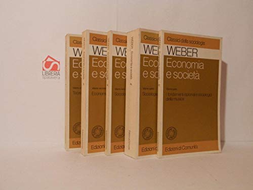 Economia e societÃ . ComunitÃ  (9788879899307) by Weber, Max