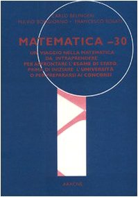 Beispielbild fr Matematica meno 30 zum Verkauf von medimops