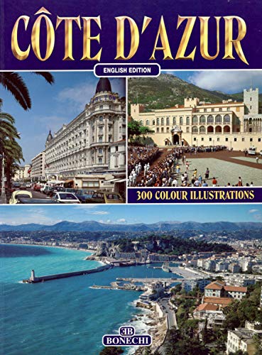 Imagen de archivo de Cote d' Azur 1 : 150 000 : Touristische Informationen. Entfernungen in km. Ortsverzeichnis mit Postleitzahlen. Top 10 Tips a la venta por Better World Books