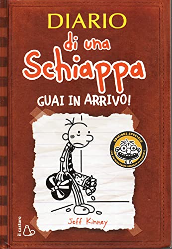 Beispielbild fr Diario di una schiappa: Guai in arrivo! ; Italian edition of 'Diary of a Wimpy Kid, Book 7 - The Third Wheel ' zum Verkauf von ThriftBooks-Atlanta