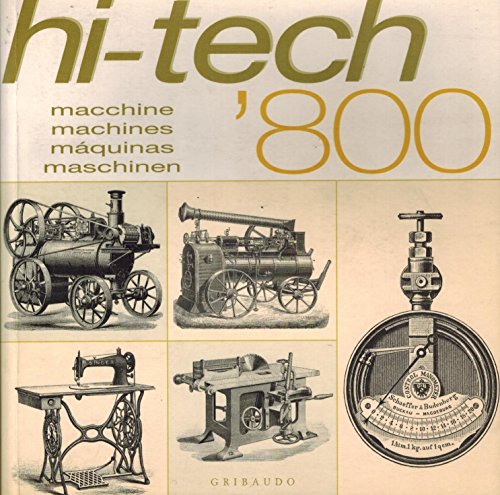 9788880582250: Hi-tech '800. Macchine. Ediz. illustrata