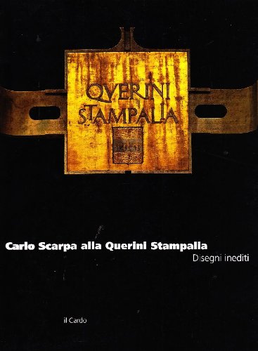 Beispielbild fr Carlo Scarpa alla Querini Stampalia: Disegni inediti (Quaderni del Fondo Giuseppe Mazzariol) (Italian Edition) zum Verkauf von Arundel Books