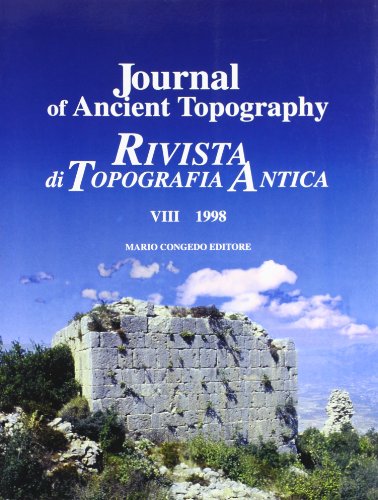 9788880863625: Journal of ancient topography-Rivista di topografia antica vol. 8