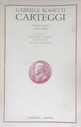 9788880964155: Carteggi (Vol. 4)