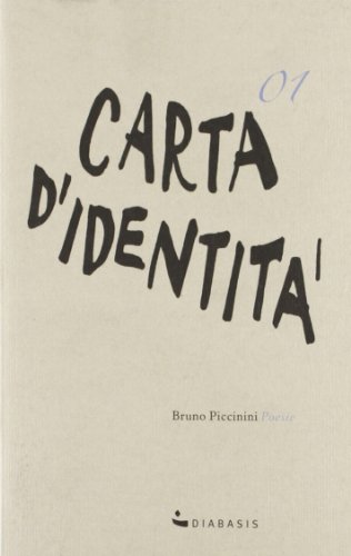 9788881036783: Carta d'identit (Movimenti)