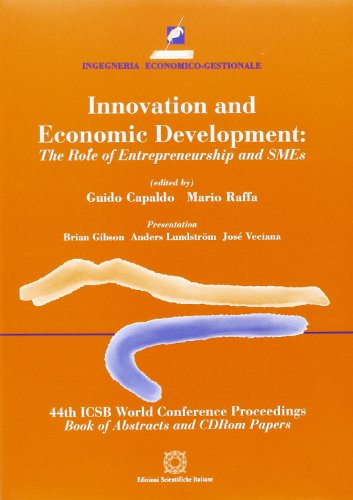 Imagen de archivo de Innovation and economic development. The role of entrepreneurship andSMEs a la venta por Ammareal