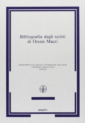 9788881161454: Bibliografia degli scritti di Oreste Macr