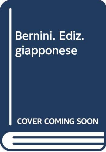 Stock image for Bernini. Ediz. giapponese for sale by libreriauniversitaria.it