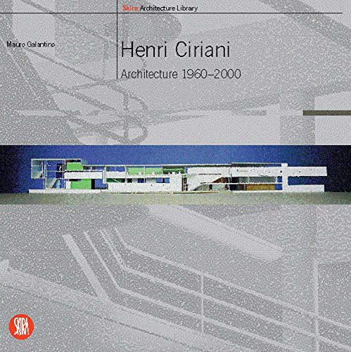 9788881187027: Henri Ciriani (Skira Library of Architecture)