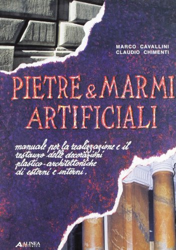 9788881254156: Pietre e marmi artificiali