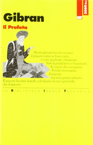 Imagen de archivo de Il profeta (Biblioteca ideale tascabile) a la venta por medimops