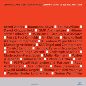 Germania: l'arte di costruire in pietra-Germany: the art of building with stone (9788881380787) by Unknown Author