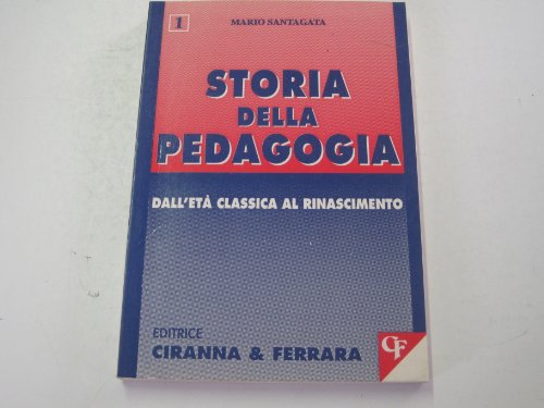 Beispielbild fr Storia della pedagogia: 1 (Sunti) zum Verkauf von medimops