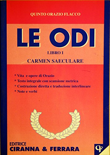 Stock image for Le odi. Libro 1 (Traduzioni interlineari dal greco) for sale by medimops