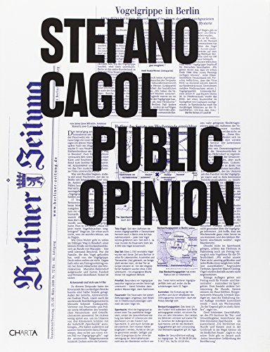 Stock image for Stefano Cagol: Public Opinion for sale by Irish Booksellers