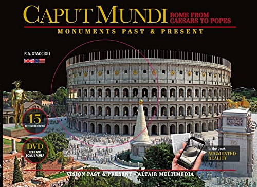 9788881624010: Caput Mundi. Rome from Caesars to Popes (monuments past and present)